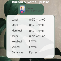 Horaire bureau